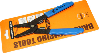 

Blazon Tools HS-1042 Multifunction 7in1 wire stripper Crimping tool Wire stripper 0.2-1.25mm2 wire cutter cutting crimping terminals. Manual Crimper