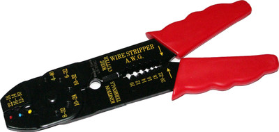 

Blazon Tools BZT-LS-313C Crimping tool for cutting cable skinning press insulated terminals or non-insulated terminals multi-functional wire stripper Stripping capacity 1.5 ,2.5 ,6mm Stripping Range Stripping range: 0.75~6mm Manual Crimper