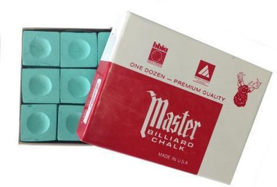 

Laxmi Ganesh Billiard POOL USED SNOOKER MASTER GREEN CHALK 12 PIECE Snooker, Pool, Billiards Cue Stick(Microfibre)