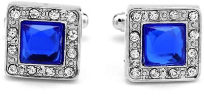 DeeeVam Stainless Steel Cufflink Set(Blue)