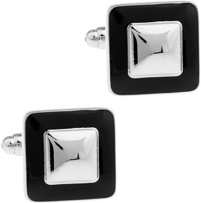 Maaron Brass Cufflink Set(Black)