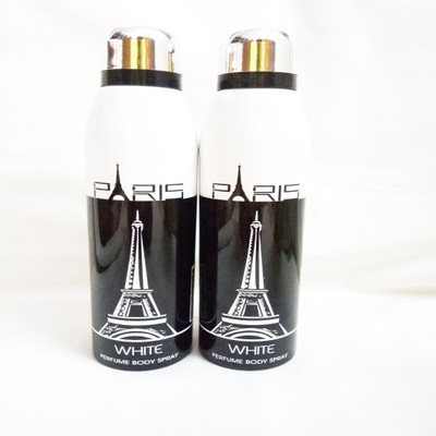 

Paris WHITE Perfume Body Spray - For Men & Women(400 ml, Pack of 2)