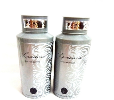 

Flavia LUXURIA Perfume Body Spray - For Men(400 ml, Pack of 2)