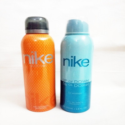 

Nike WOMAN AND UP OR DOWN Deodorant Spray - For Women(400 ml, Pack of 2)