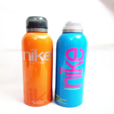 

Nike WOMAN AND AZURE Deodorant Spray - For Women(400 ml, Pack of 2)