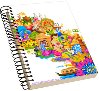 

COPIA A5 Notebook(Innovative Acrylic Notebook, Multicolor)