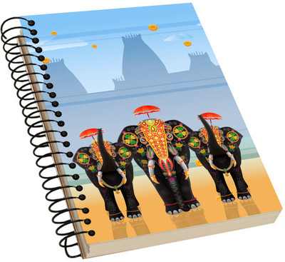 

COPIA A5 Notebook(Innovative Acrylic Notebook, Multicolor)