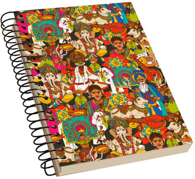 COPIA A5 Notebook(Innovative Acrylic Notebook, Multicolor)