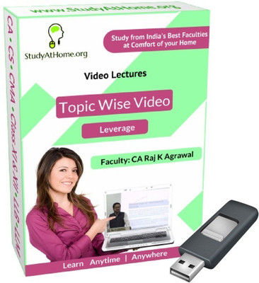 

StudyAtHome.org Leverage (Financial Management) Video Lectures(Pendrive)