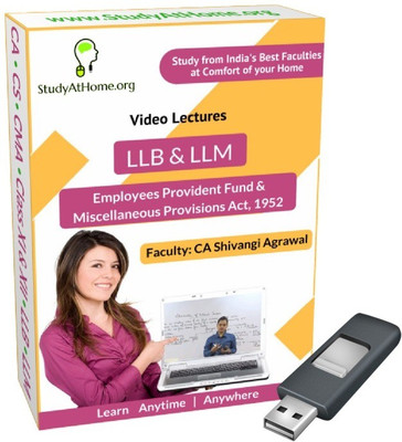 

StudyAtHome.org Employees Provident Fund & Miscellaneous Provisions Act, 1952 Video Lectures(Pendrive)