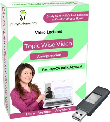 

StudyAtHome.org Accounting for Amalgamation Video Lectures(Pendrive)