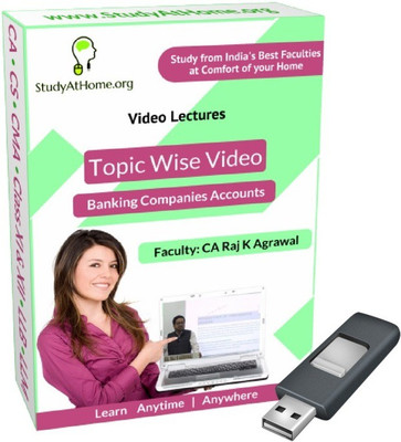 

StudyAtHome.org Banking Company Accounts Video Lectures(Pendrive)
