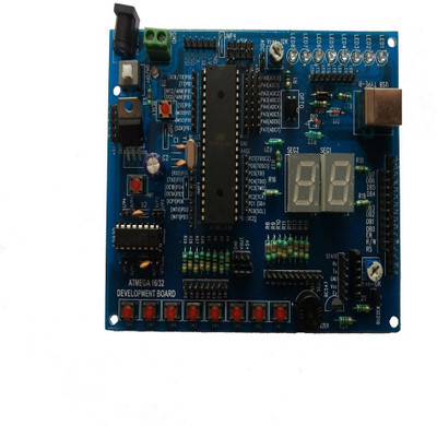 

Embeddinator AVR ATMEGA16/32 MICROCONTROLLER DEVELOPMENT BOARD Educational Electronic Hobby Kit