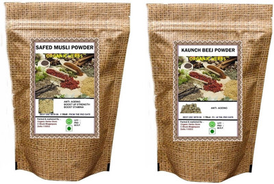 

Organic Herbs General Fitness Safed musli & Kaunch beej powder 400 gm(400 g)