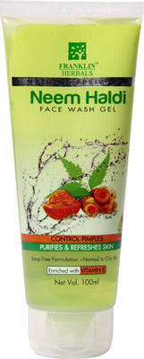 

FRANKLIN HERBALS NEEM HALDI FACE WASH Face Wash(100 ml)