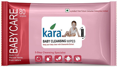

Kara BABY CLEANSING WAIPES(Pack of 80)