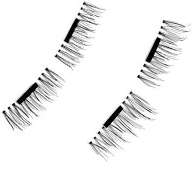 

SBE 3D Magnetic Eyelashes,Reusable,No Eyelash Glue Lash Enhancer Beauty Makeup Tool Reusable False Eyelashes Natural Soft Eye Lashes Extension for Women 3D Magnetic with Storage Case(Pack of 4)