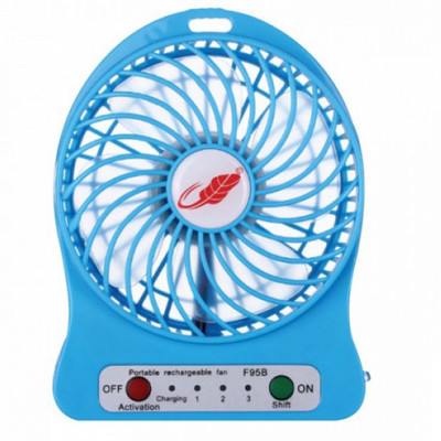 KBOOM Portable Mini Fan Mini Air Conditioner Usb Mini Cooler/mini Fan/ceiling/usb Rechargeable Fan For Kitchen/home/indoor/outdoor/office Ceiling/wall/exhaust Mini Fan/cooler 4 Blade Table Fan(Multicolor) available at flipkart for Rs.239