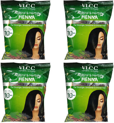 

VLCC Natural & Herbal Henna (Pack of 4) Hair Color(Black)