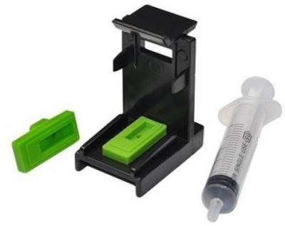 InkClub Ink Suction Tool Kit For Cartridge & Nozzle Cleaning For Use With HP 803, 680, 802,678, 21, 22, 56, 57, 818, 901, 702, 703, 860, 861 & Canon 830, 831, 740, 741, 89, 99, 40, 41 Black & Color Ink Cartridges With Free Syringe Tri-Color Ink Cartridge