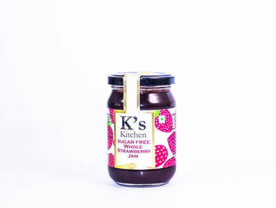 

K's Kitchen K's Sugar Free Whole Strawberry Jam 330g 330 g
