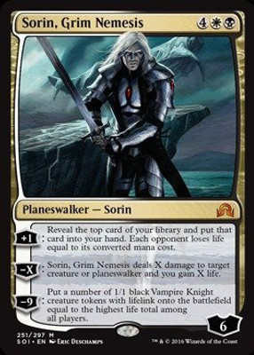 

Magic: the Gathering Sorin, Grim Nemesis Shadows Over Innistrad(Multicolor)