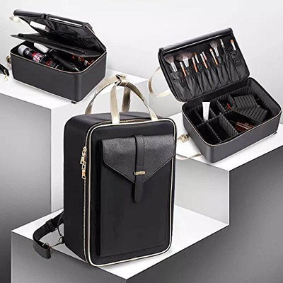 

House of Quirk Makeup Brush Organizer(Black)