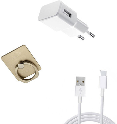 DAKRON Wall Charger Accessory Combo for Infinix Zero 5(White)