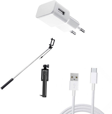 DAKRON Wall Charger Accessory Combo for Infinix Zero 5(White)