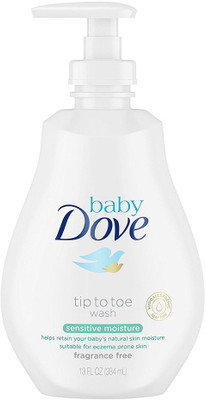 

Baby Dove Wash, Sensitive Moisture, 13 oz (384 ml)
