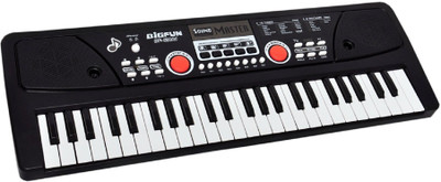 

Vortex Toys 49 Key Piano Keyboard Toy with DC Power Option, Recording and Mic(Multicolor)