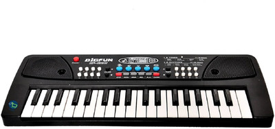 

Vortex Toys 37 Key Piano Keyboard Toy with DC Power Option, Recording and Mic(Multicolor)