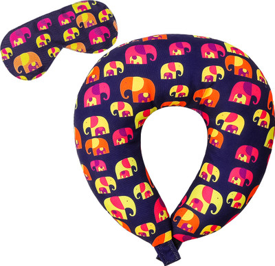 

Intelligent Idiots elle Printed Neck Pillow & Eye Shade(Multicolor)