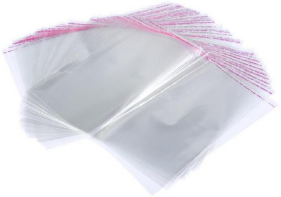 

Majestic Jewels 100 Pcs. Of 12" [30.48cm] X 10" [25.40 cm] SELF ADHESIVE SEAL PLASTIC BAGS Pouch Transparent Sealable Multipurpose Packing Gifts Security Bag(25.4 x 30.48 Pack of 100)