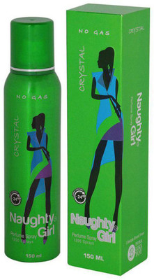 

Naughty Girl Crystal Perfume Spray (No Gas) Perfume - 150 ml(For Women)