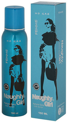 

Naughty Girl Femme Perfume Spray ( No Gas) Perfume - 150 ml(For Women)