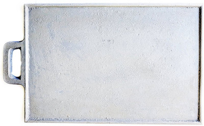 eKitchen Bare Cast Iron Dosa Tawa (18*12 Inch) Tawa 46 cm diameter(Cast Iron)