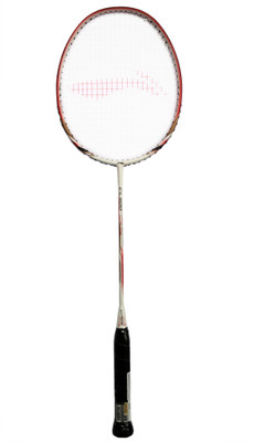 

Li-Ning Chen Long Series CL 500 High-Tension Graphite White, Red Strung Badminton Racquet(S2, 85 g), Red;white