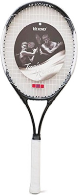 

KK Konex HeadTurners 27 Tennis Raquet, Senior 27-inch with Head Cover White Strung Tennis Racquet(G3, 300 g)