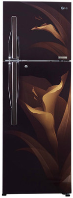 

LG 360 L Frost Free Double Door 3 Star Refrigerator(Amber Luxe, GL-T402RALU)