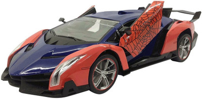 

Curtis Toys 1:10 Scale Premium Quality Open Door Spider Man RC Car for 3+ Kids(Multicolor)