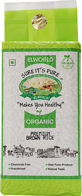 

ELWORLD Organic Basmati Brown Basmati Rice (Long Grain)(1)