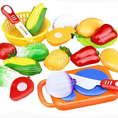 

Generic Iuhan 12Pc Cutting Fruit Vegetable Pretend Play Children Kid Educational Toy (Color Style Randomly)(Multicolor)