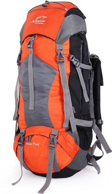 

INDIANISTA IFH NEW GC S.ORANGE 70 + 5 L RUCKSACK / BACKPACK / TREKKING and TRAVEL BAG Rucksack - 75(Orange)