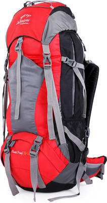

INDIANISTA IFH NEW GC RED 70 + 5 L RUCKSACK / BACKPACK / TREKKING and TRAVEL BAG Rucksack - 75(Red)