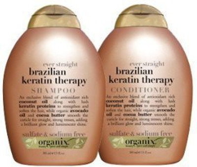 

BeautyU Organix Brazilian Keratin Therapy Shampoo And Conditioner Body Care(385 ml)
