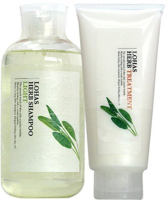 

TECHNOEIGHT Lohas Herb Shampoo Light & Herb Treatment G(300 ml)