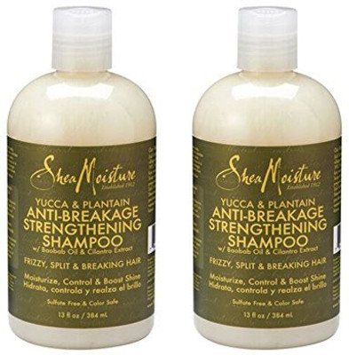 Shea Moisture AntiBreakage ShampooYucca & Plantain(384 ml)