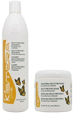 

Kismera Line Multi Protein Shampoo & Mask(473.18 ml)