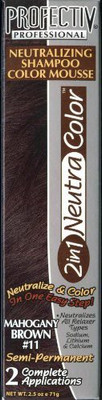 

Profectiv In Neutracolor Neutralizing Shampoo Color MousseMahogany Brown(73.94 ml)